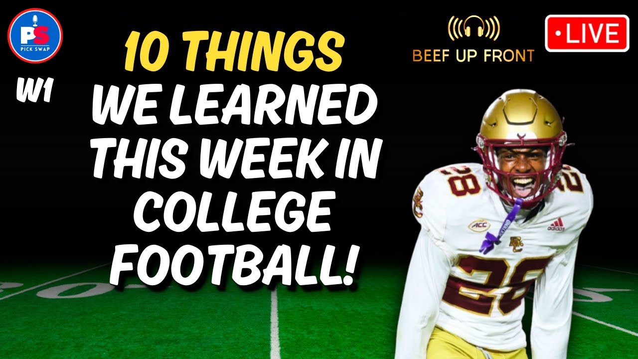 Week 1 Overreactions: Michigan, Clemson, LSU Raise Big Questions