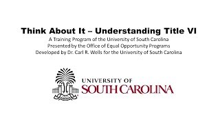 Title VI 2017