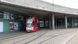 Download Lagu SWH. HAVAG Bombardier Flexity Classic (MGT-K) 694+693 | Riebeckplatz te Halle (Saale) | tramlijn 2 MP3