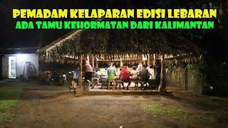 Pemadam Kelaparan Edisi Lebaran. Bakar Ikan Laut Plus Lalapan Terubuk..Pas Banget.