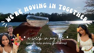 A WEEK IN MY LIFE | podcasting, picnics, and tulip farm adventures