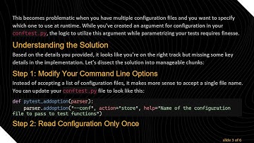 Running pytest Markers with Command Line Configuration Files