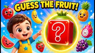 Guess the Fruit Song 🍎🍌 | Learn Fruit Names for Toddlers | Nursery Rhymes & Kids Songs | JoyJoySongs Guide