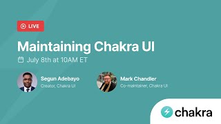 Maintaining Chakra UI