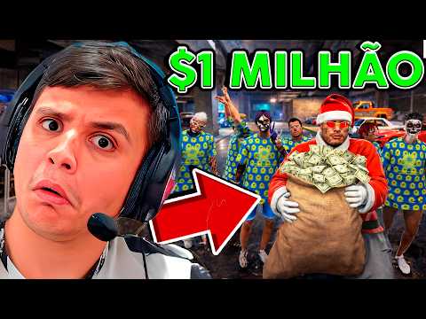 $1 MILHÃO pra QUEM MAIS ROUB@R CARROS 😂 GTA RP (Paulinho o LOKO)
