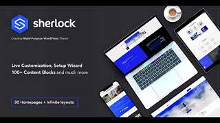 Sherlock - Creative Multi-Purpose WordPress Theme | Themeforest Website Templates and Themes