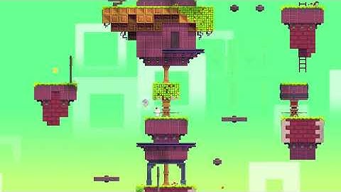 When you push the pivot handles in Fez