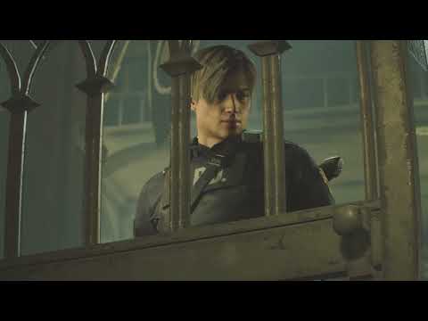 Leon Escapa de la Comisaría RPD y deja a Marvin atrás - Resident Evil 2 Remake -  Estándar Mode