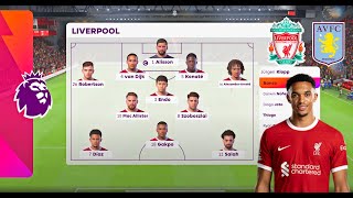 FC 24 | Aston Villa vs Liverpool - 23/24 Premier League English - PS5™ Full Match & Gameplay