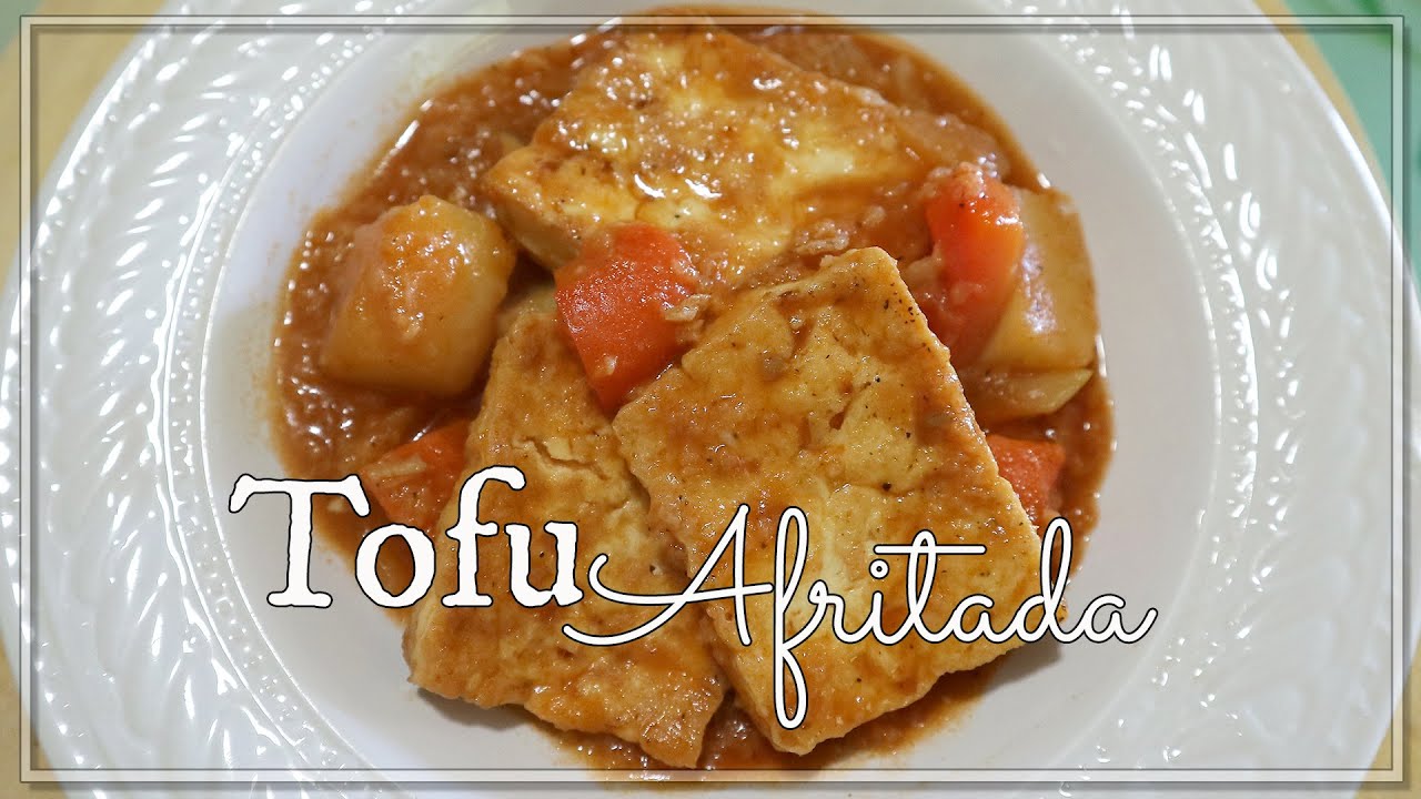 TOFU AFRITADA EASY TOFU RECIPE YouTube