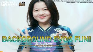 Background terbaru Evos Funi