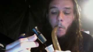agrim420's smoking a blunt and a fat ass keiff bowl while listening to kmk