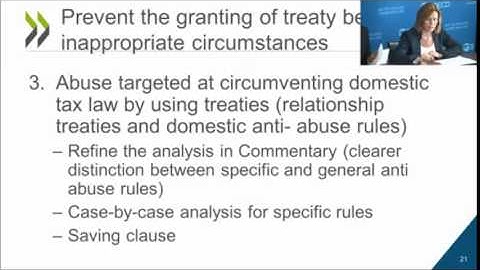 BEPS Webcast #2: Update on BEPS Project