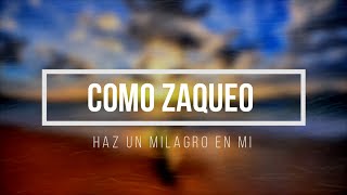 🟠 COMO ZAQUEO (con Letra)