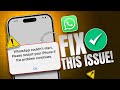 How to Fix 'WhatsApp Could Not Start, Please Restart Your iPhone' Error on iPhone