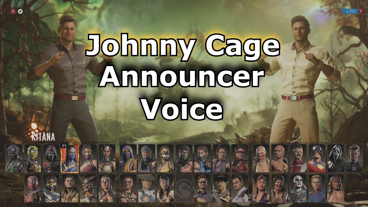 MK1 - Johnny Cage making funny comments about every character and giving them a nickname