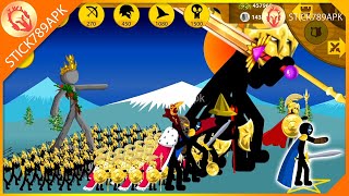 POWERFUL ARMY GOLDEN GENERAL GRIFFON SPEARTON XIPHOS ATTACK! | Stick War Legacy Mod | Stick789Apk screenshot 4