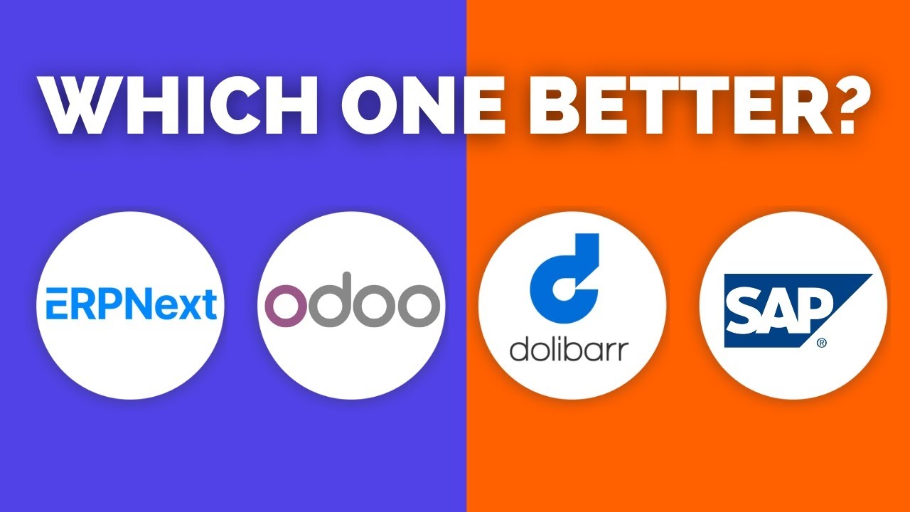 ERPNext vs Odoo vs Dolibarr vs SAP – Best ERP Platform? - YouTube