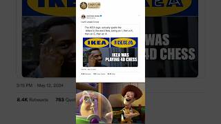 #shorts IKEA has been playing 4D chess this whole time... 🤯♟️
