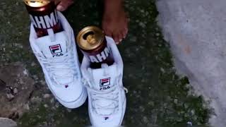 Crushing With Geovannas Fila Disruptor Hi