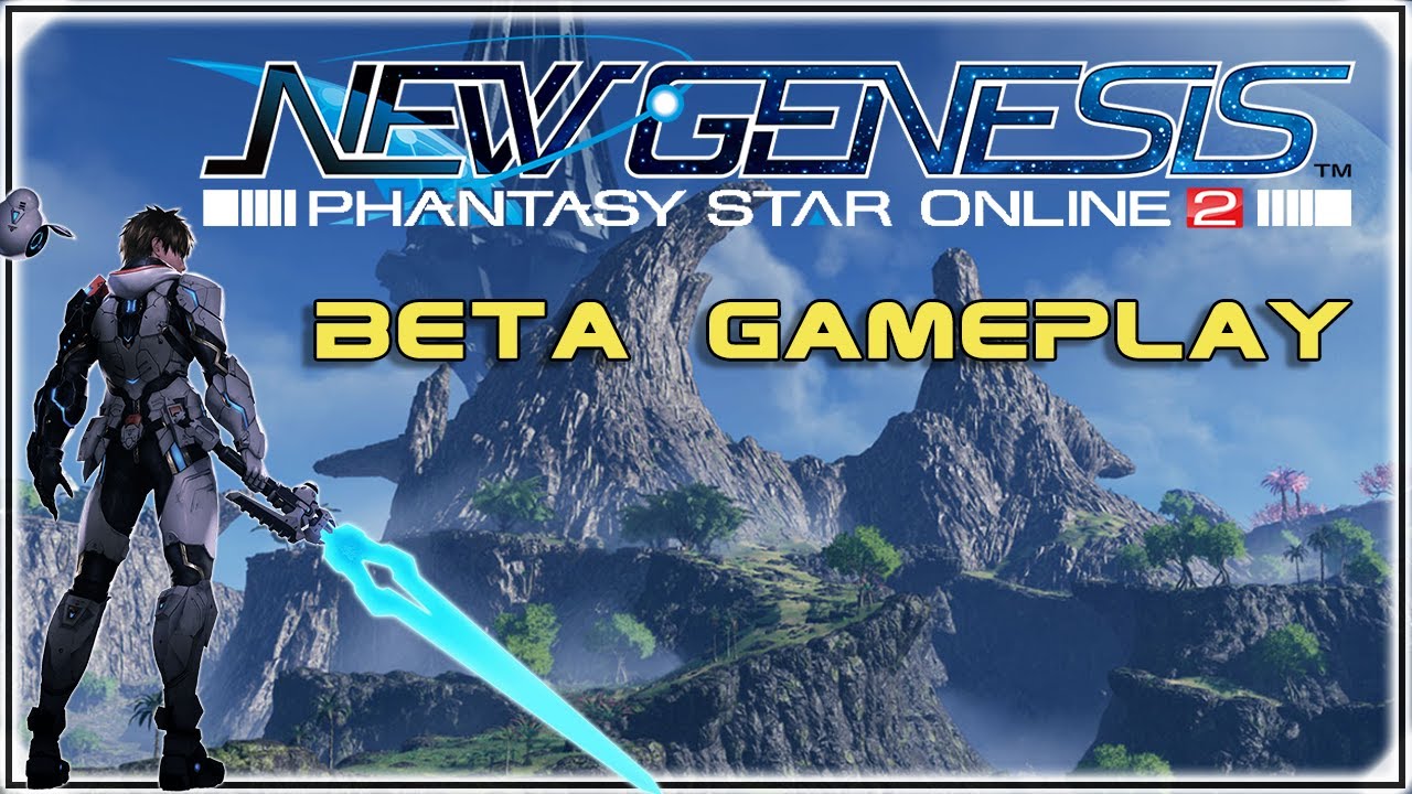 Phantasy Star Online 2: New Genesis Closed Beta Gameplay