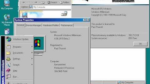 Windows Millennium Startup And Shutdown Sounds (BETA)