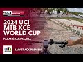 Raw track preview  2024 uci mountain bike eliminator world cup palangkaraya ina