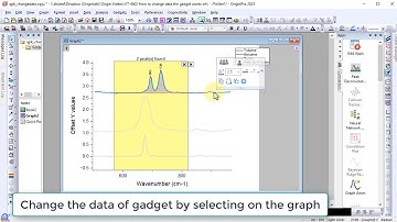 Clicking on Plot to Switch the Data Gadget Works on