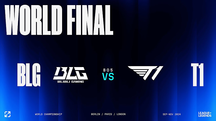 [中文] 英雄聯盟 2024 世界大賽總冠軍賽 | T1 vs BLG | 英雄聯盟世界大賽 (2024)
