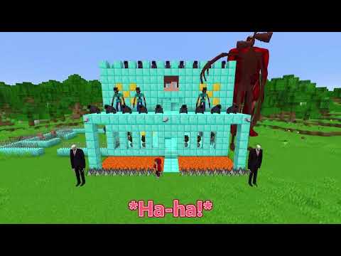 Mikey vs JJ ARMY Battle in Minecraft (Maizen)
