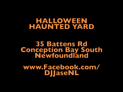 Halloween Haunted Yard - Newfoundland