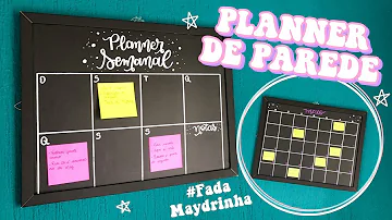 Como fazer um organizador de tarefas?