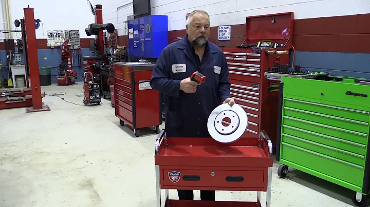 Brake Diagnostics with Non-Contact Thermometer