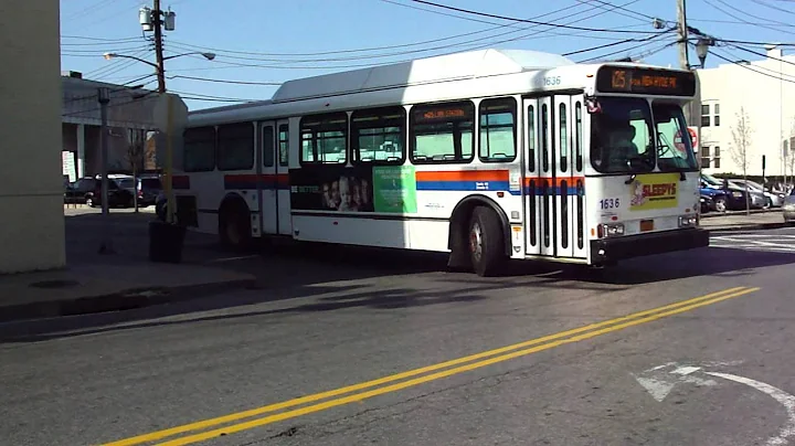 Nassau Inter-County Express: Orion 05.501 CNG #1636 N25 @ Stauderman Avenue & Broadway!