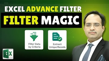 How to use Advanced Filter in Excel | SURPRISING Advanced Filter TRICK in Excel