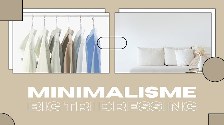 MINIMALISME : je fais un énorme tri dans mon dressing !