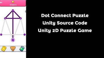 Unity Dot Connect Puzzle Game | Unity 2D Puzzle Game | 2D Game Unity