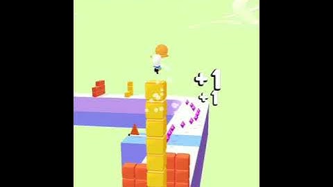 Cube Surfer Game all levels mobile gameplay walkthrough android, ios level 14