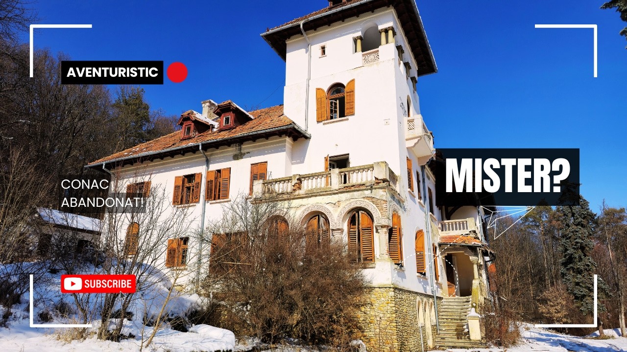 Conacul Micescu - Am vizitat un conac ABANDONAT și plin de mister!