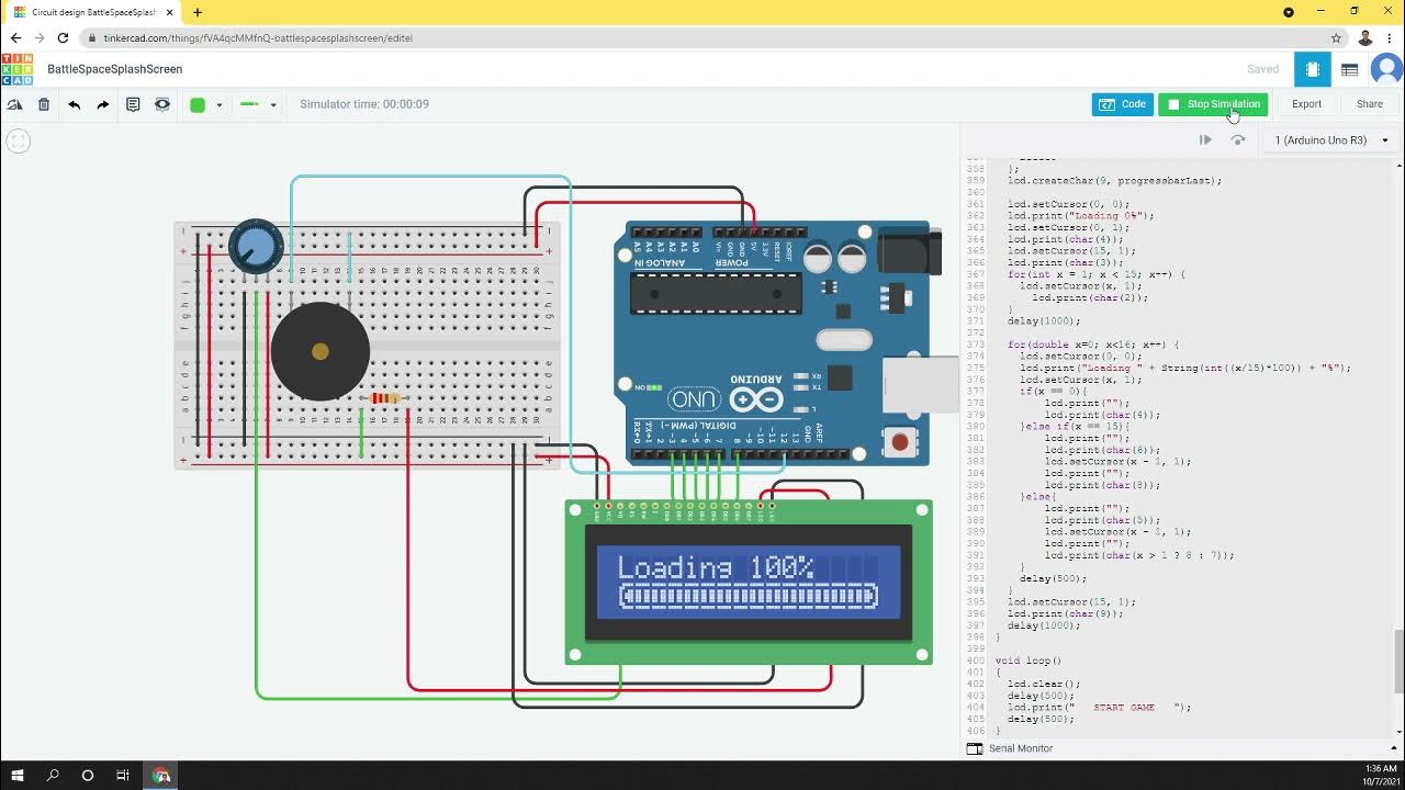 Tinkercad - Arduino Animation - YouTube