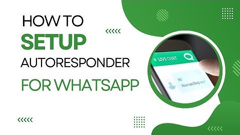 How to setup autoresponder to auto reply your customers on whatsapp(2023)