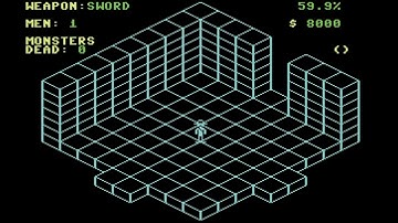 C64 Game Ending: The Necromancer