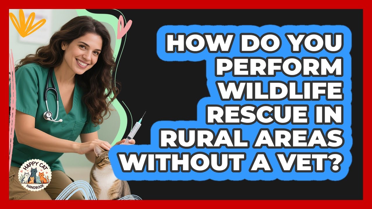 How Do You Perform Wildlife Rescue In Rural Areas Without A Vet? - Animal Care Jobs