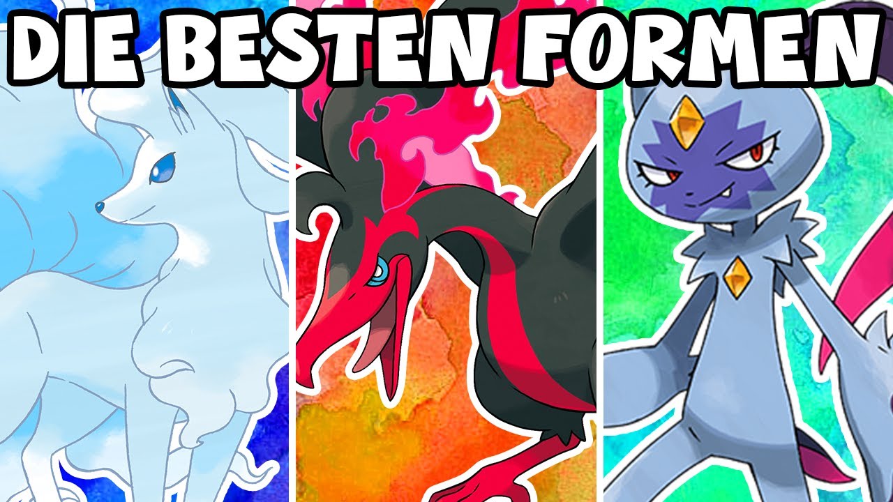 Die BESTEN Regional-Formen Pokémon!