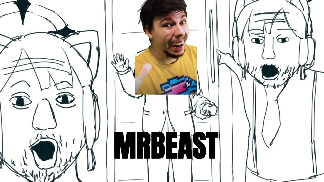 Omg its MrBeast  Blue Archive