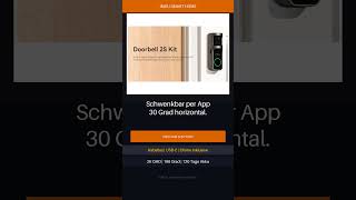 166° Weitwinkel – du siehst ALLES vor deiner Tür! IMOU Doorbell #shortsviral