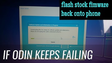 Samsung Device Firmware Restore Using Smart Switch Tutorial