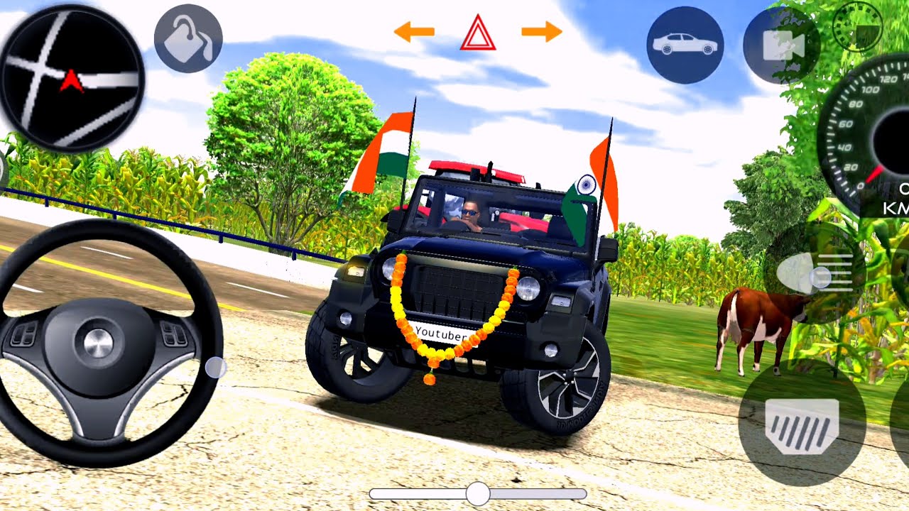 Modified Mahindra Thar Car Games: Indian Cars (Gadi Wala Game) - Car Game Android Gameplay 2025