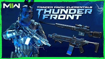 Best MW2 Bundle? ⚡ Tracer Pack Elementals Thunder Front Showcase | Call of Duty: Modern Warfare 2