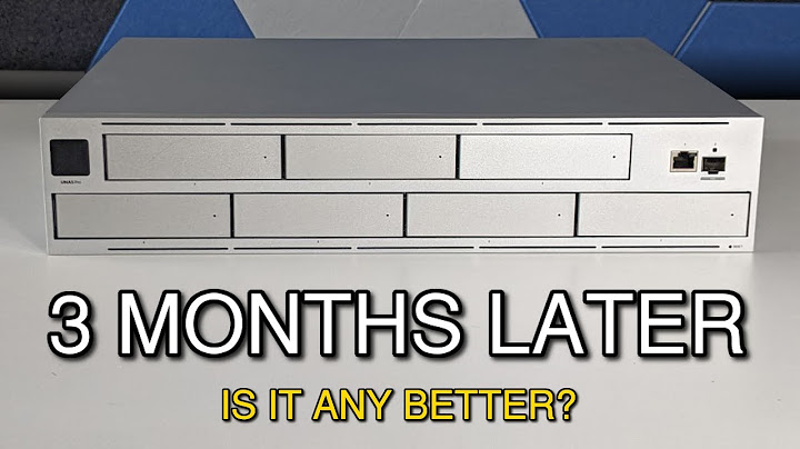UniFi UNAS Pro - 3 MONTHS LATER